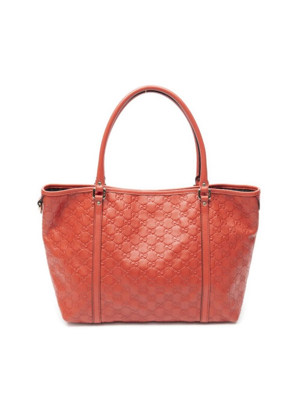 Gucci Joy Line Tote Bag Red Guccissima
